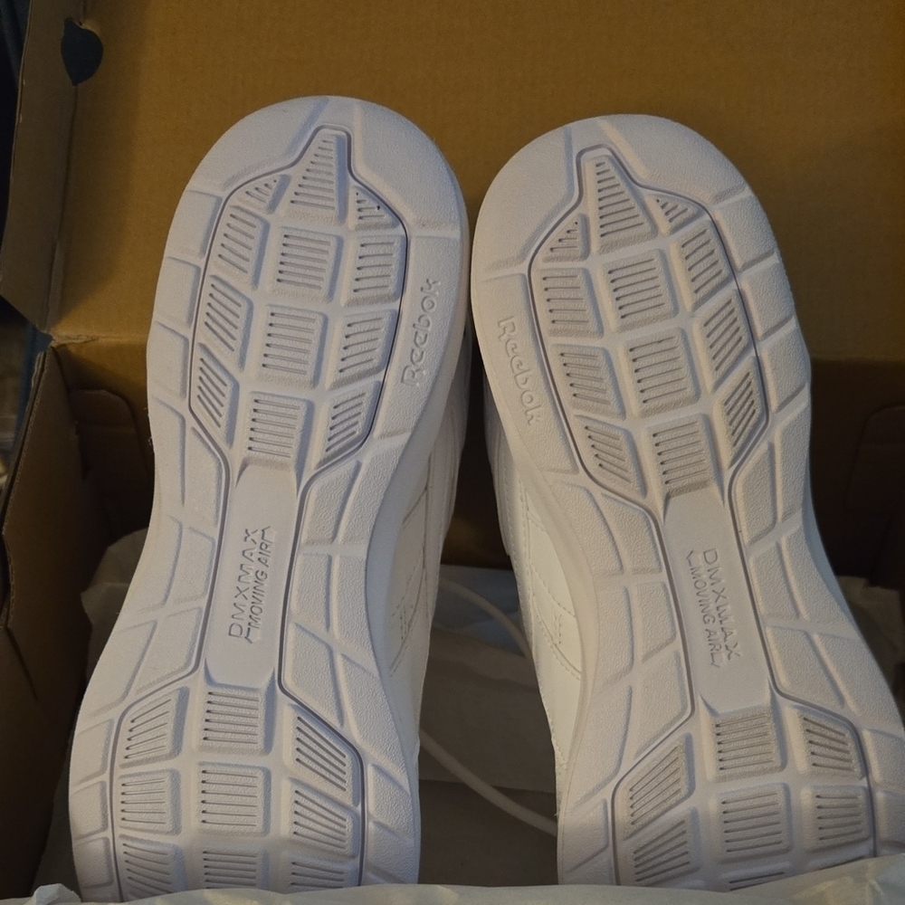 NWT Reebok Walk Ultra 7 DMX MAX ● WIDE 11 ●Shoe Interior with Label - Picture 3 of 10